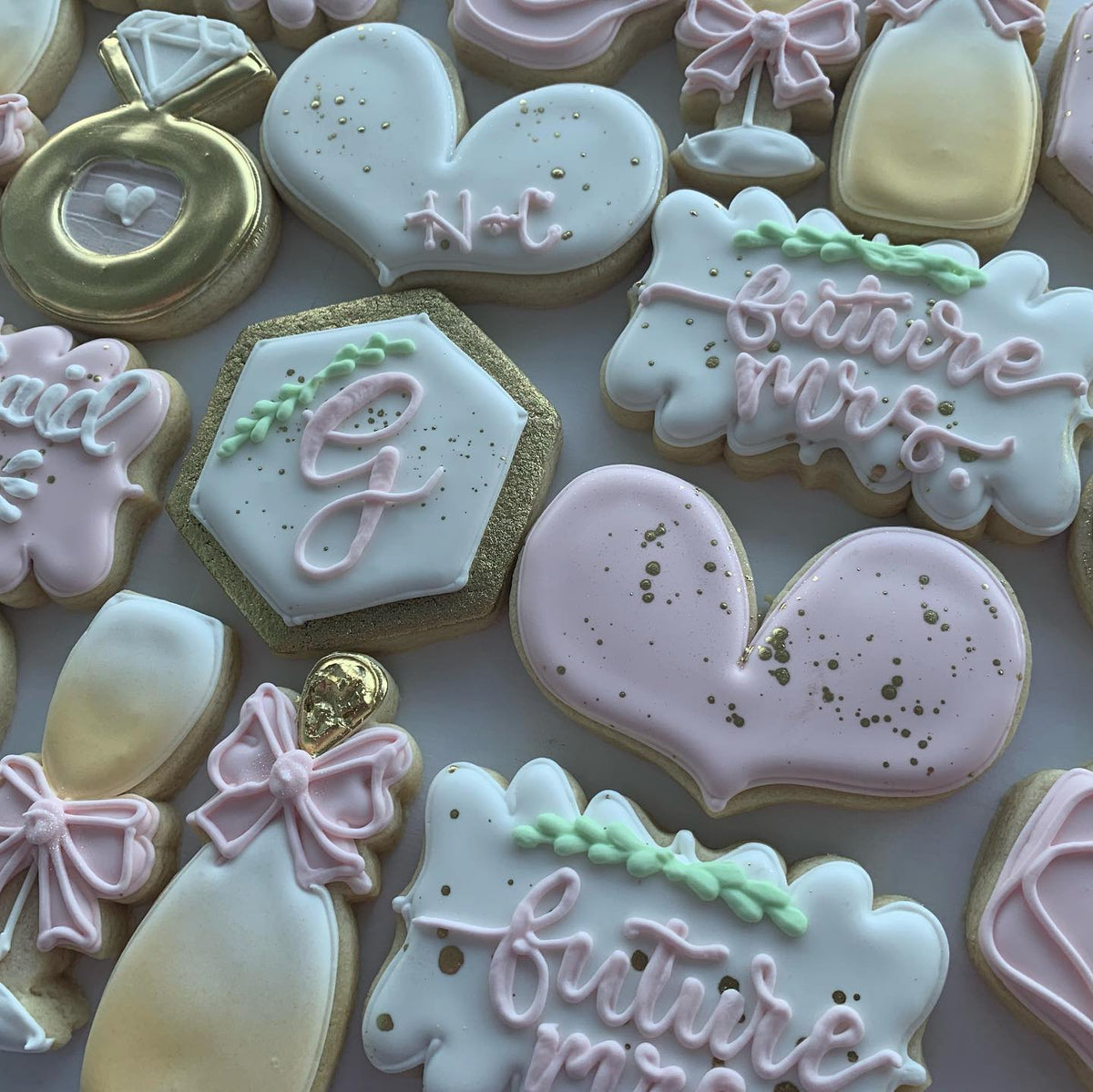 Lingerie Bridal 1 Dozen – MSO Cookies + Cakes