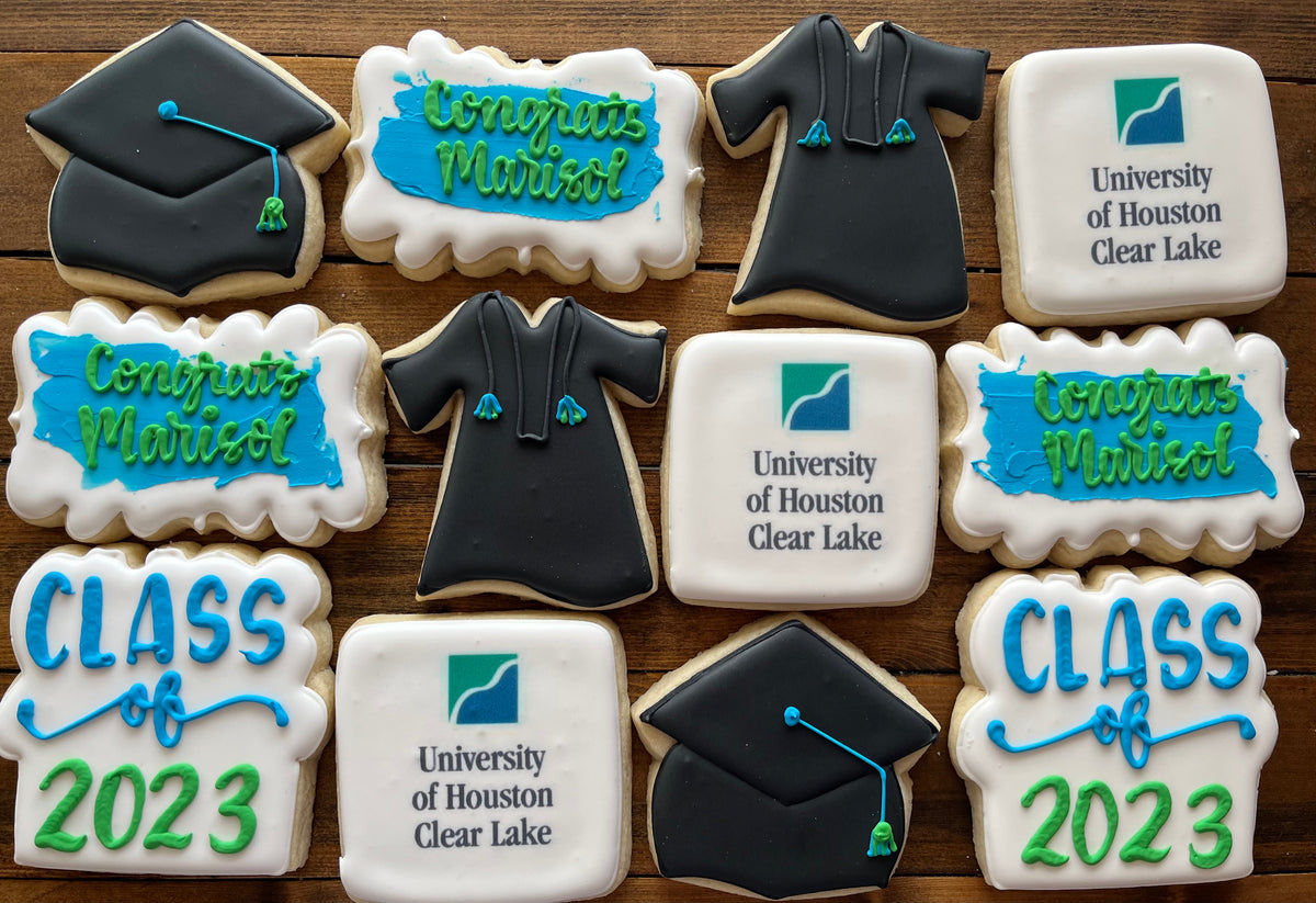 Biola newest University Graduation cookies - 1 dozen