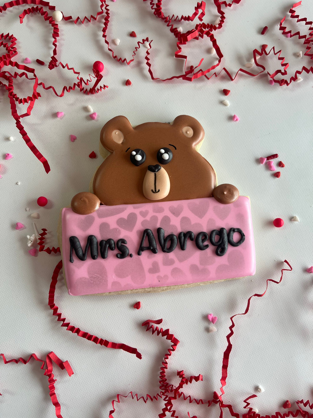 Personalized Bear Plaque