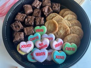 Conversation hearts Mini platter