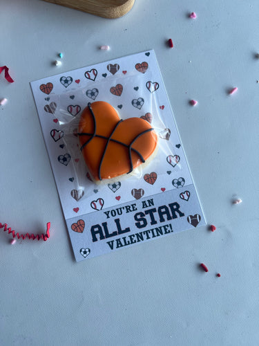 Mini Cookie Card- All Star