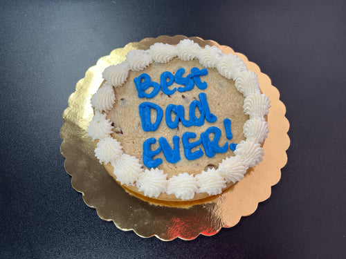 mini father's day cookie cake