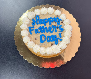 mini father's day cookie cake