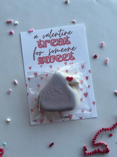 Mini Cookie Card- Kiss