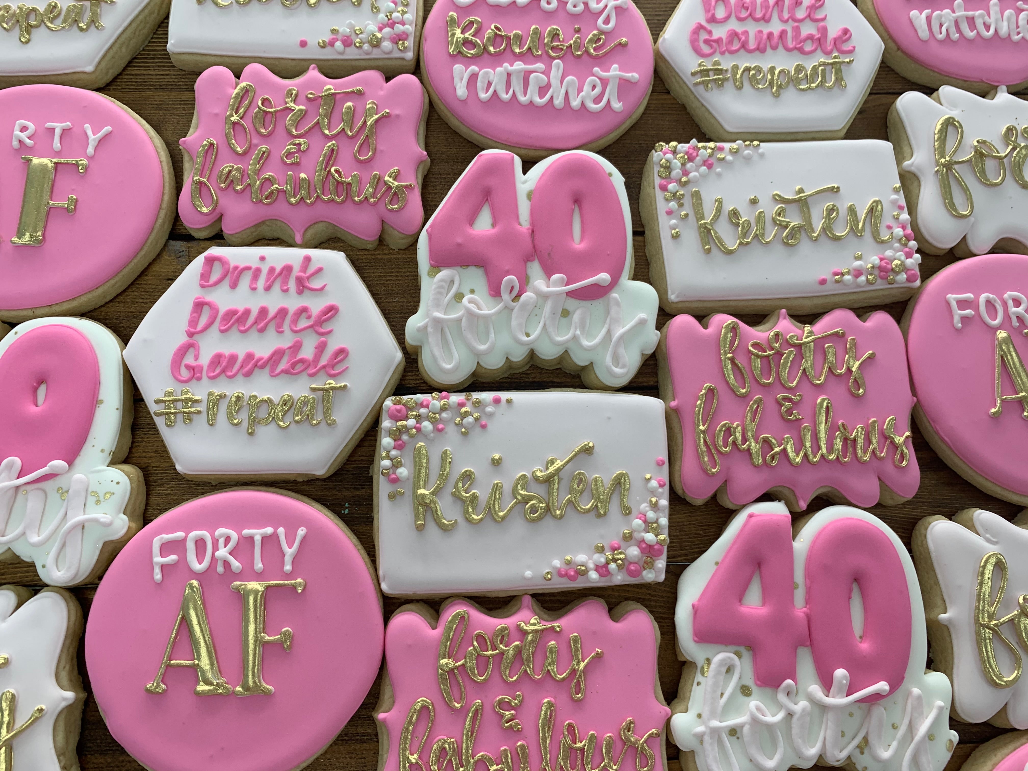 40th Birthday Cake Topper | Cakes, Cricut Maker & Kilometres