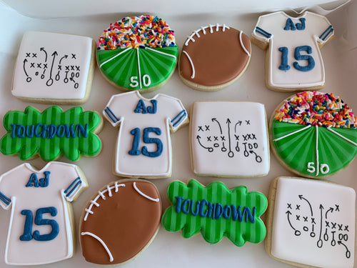 Football Themed - 1 Dozen