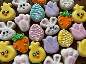 Assorted Easter Mini Cookies