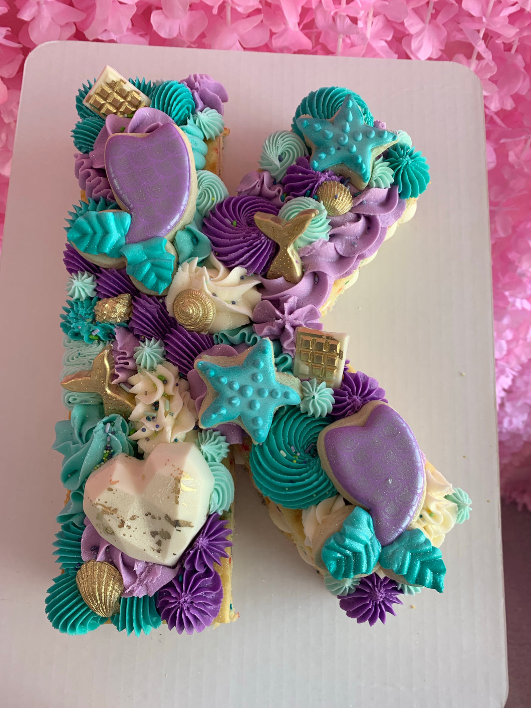 Beach Number Cake – MSO Cookies + Cakes